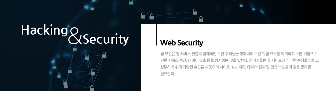 웹 해킹 & 보안